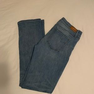 Express boot cut mid rise jeans